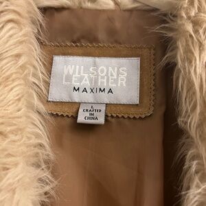 WILSON SUEDE WINTER COAT